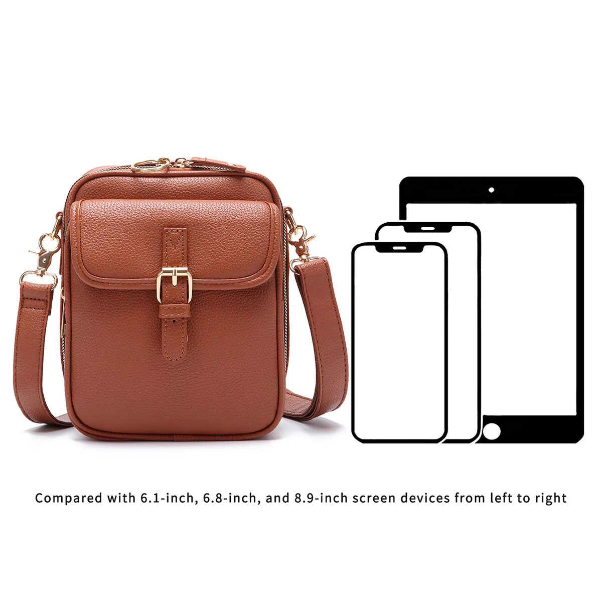 🔥Crossbody Leather RFID Bag