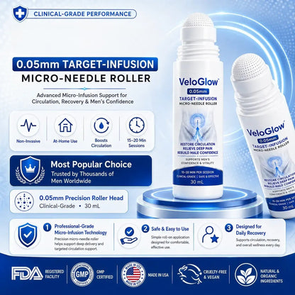 0.05mm Target-Infusion Micro-Needle Roller — Restores Tissue Health, Enhances Rigidity & Stamina, Relieves Muscle & Joint Discomfort