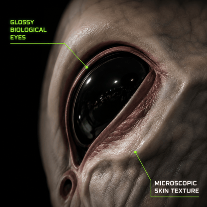 🎁Buy 2 Save 10% OFF🔥Lifelike Alien Silicone Mask