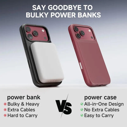 2-in-1 Charging Case for iPhone Stay Charged. Stay Protected.