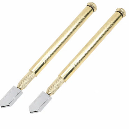 💥70% OFF Factory Clearance–Professional Diamond Glass Cutter with Alloy Handle Roller Wheel