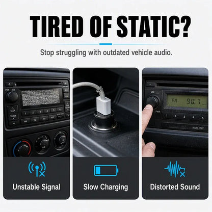 💥 Can’t-Miss Deal 🎵🚗Bluetooth 5.0 Car Radio with Dual USB & Hands-Free Calling