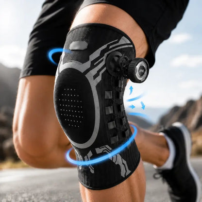 🏃 Dial‐Adjustable Knee Support Brace