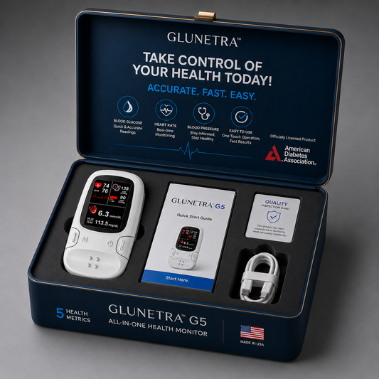 Non-Prick Portable Blood Sugar Monitor Multifunction Health Detecto