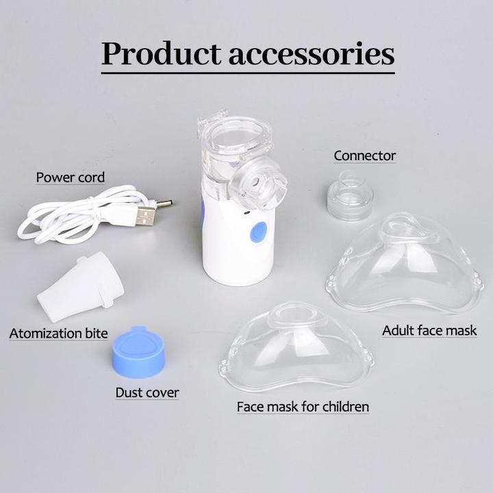 Ultrasonic Portable Nebulizer For Children & Adults