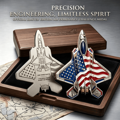✈️35  Fighter Alien Commemorative Coin🔥
