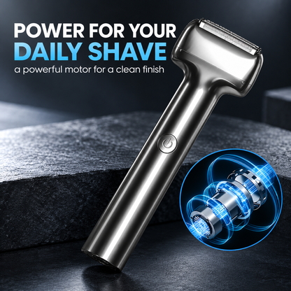 Men's Rechargeable Foil Electric Shaver – Wet & Dry Cordless Razor