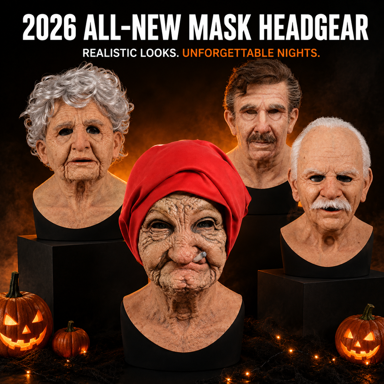 👻2026 New Style Mask Headgear