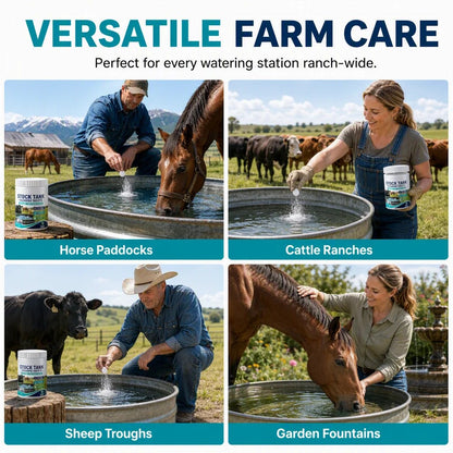 Fast-Dissolving Livestock Water Tank Cleaning Tablets