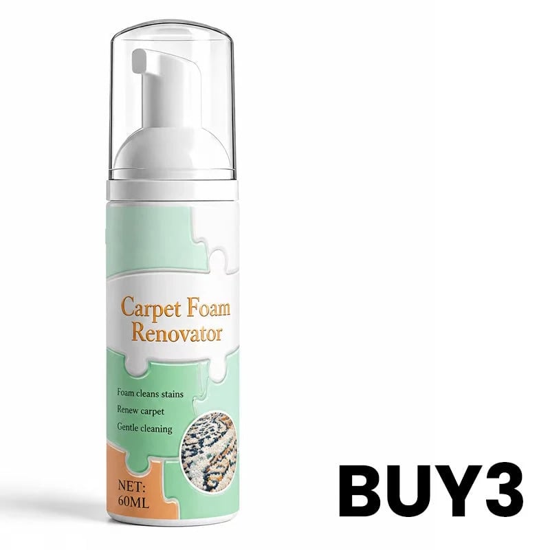 🔥BUY 1 GET 1 FREE 🧼 Waterless Carpet Foam Stain Remover – Lift, Wipe & Refresh
