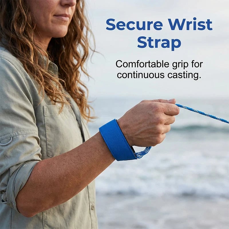 Easy-Throw Cast Net – Heavy-Duty Mesh, Rapid Sinking, Versatile 🌊
