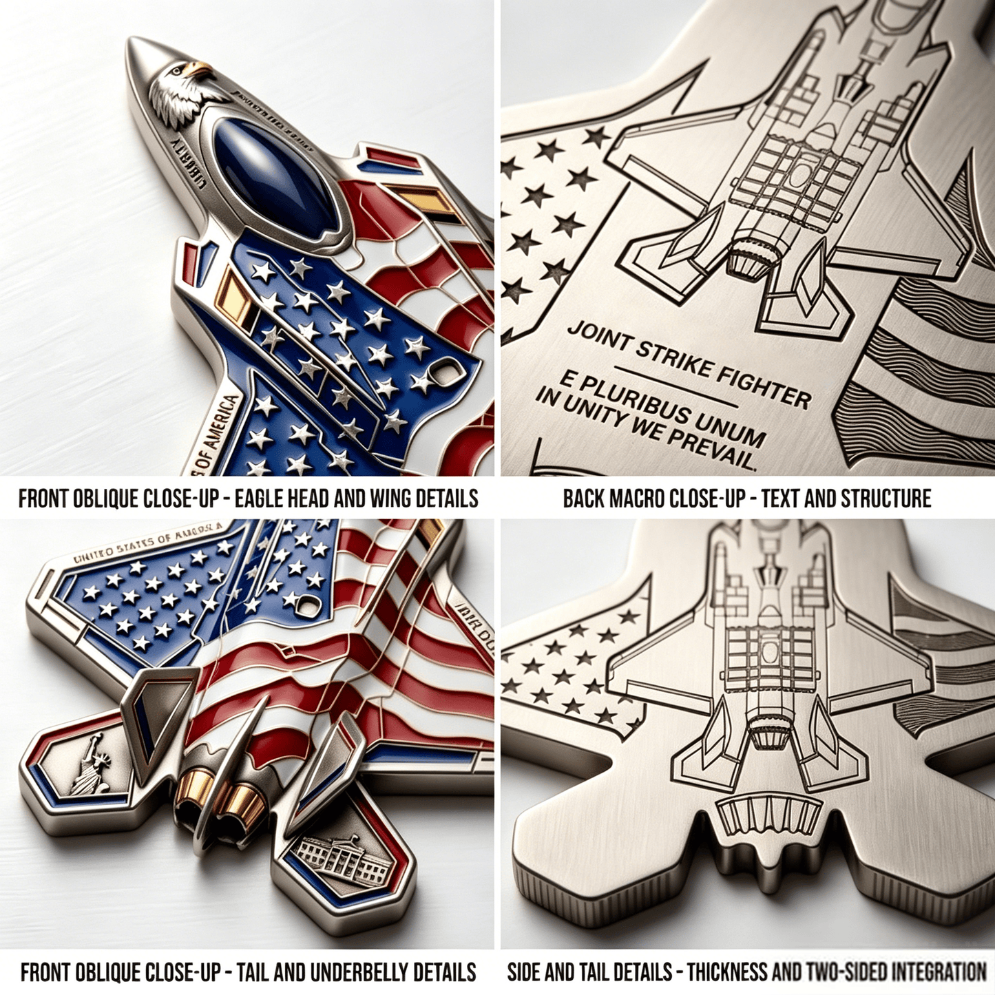 ✈️35  Fighter Alien Commemorative Coin🔥