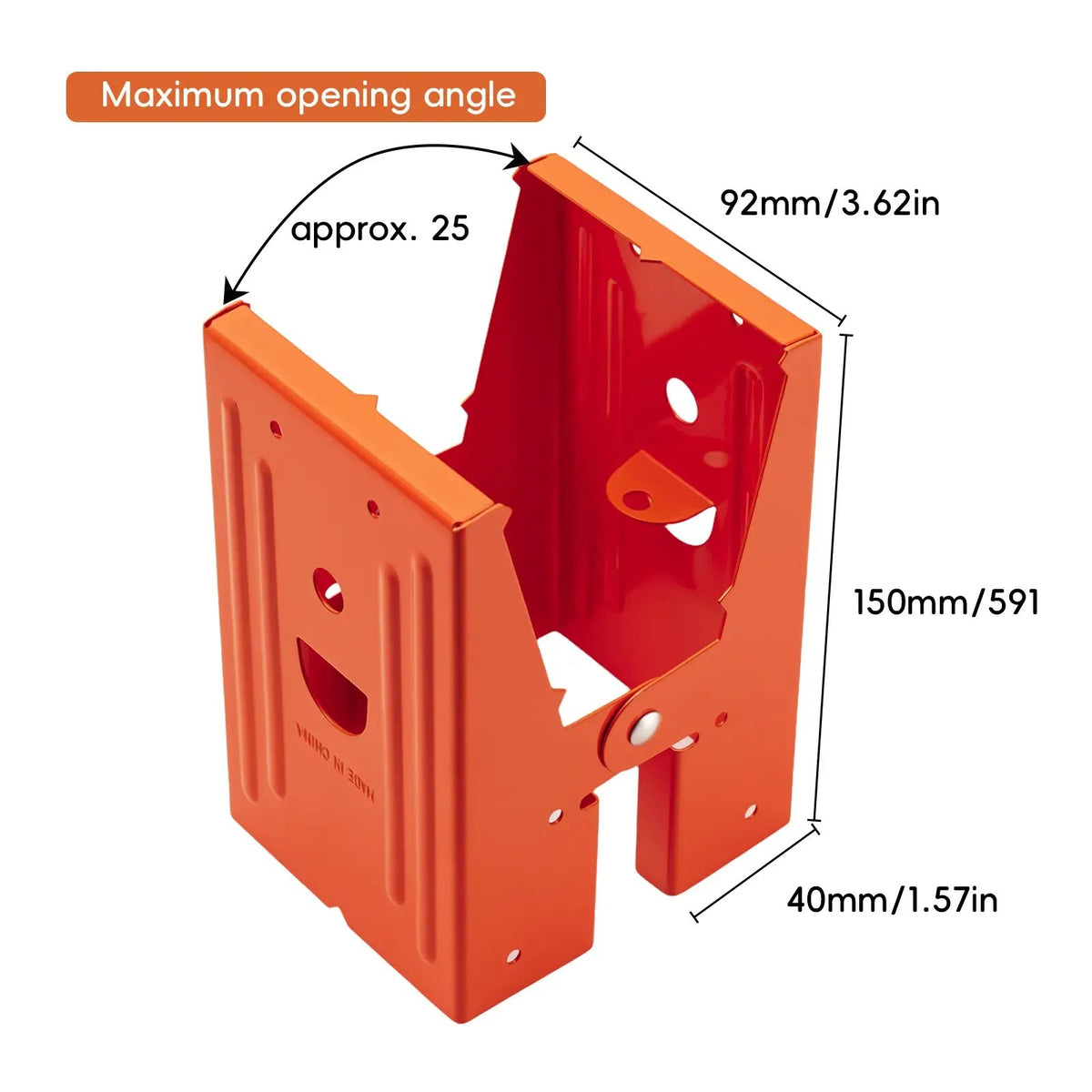2Pcs Heavy Duty Sawhorse Brackets with Down Clamp