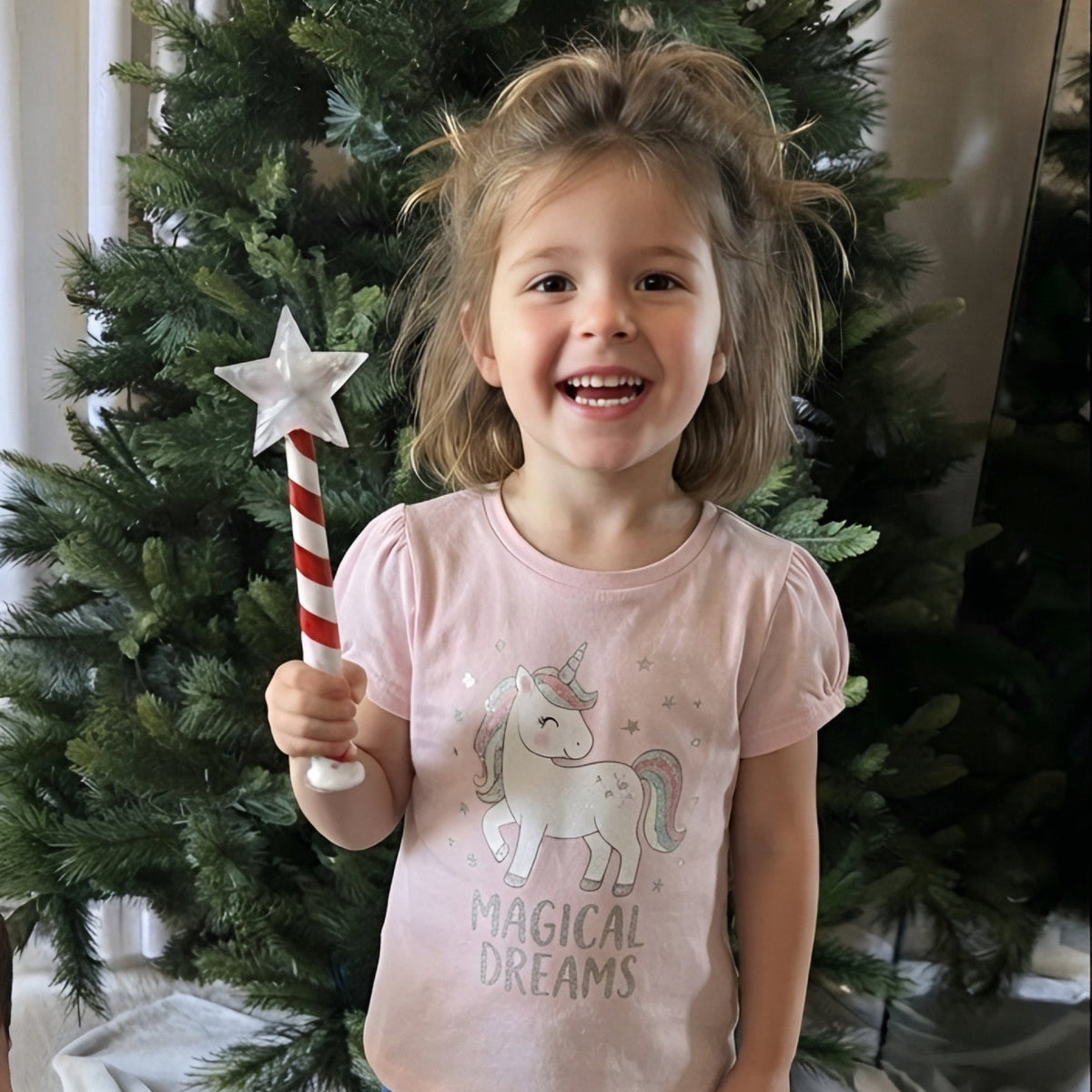 ✨ Wave Your Wand, Light Up Your Christmas Tree 🎄 Spark Wand