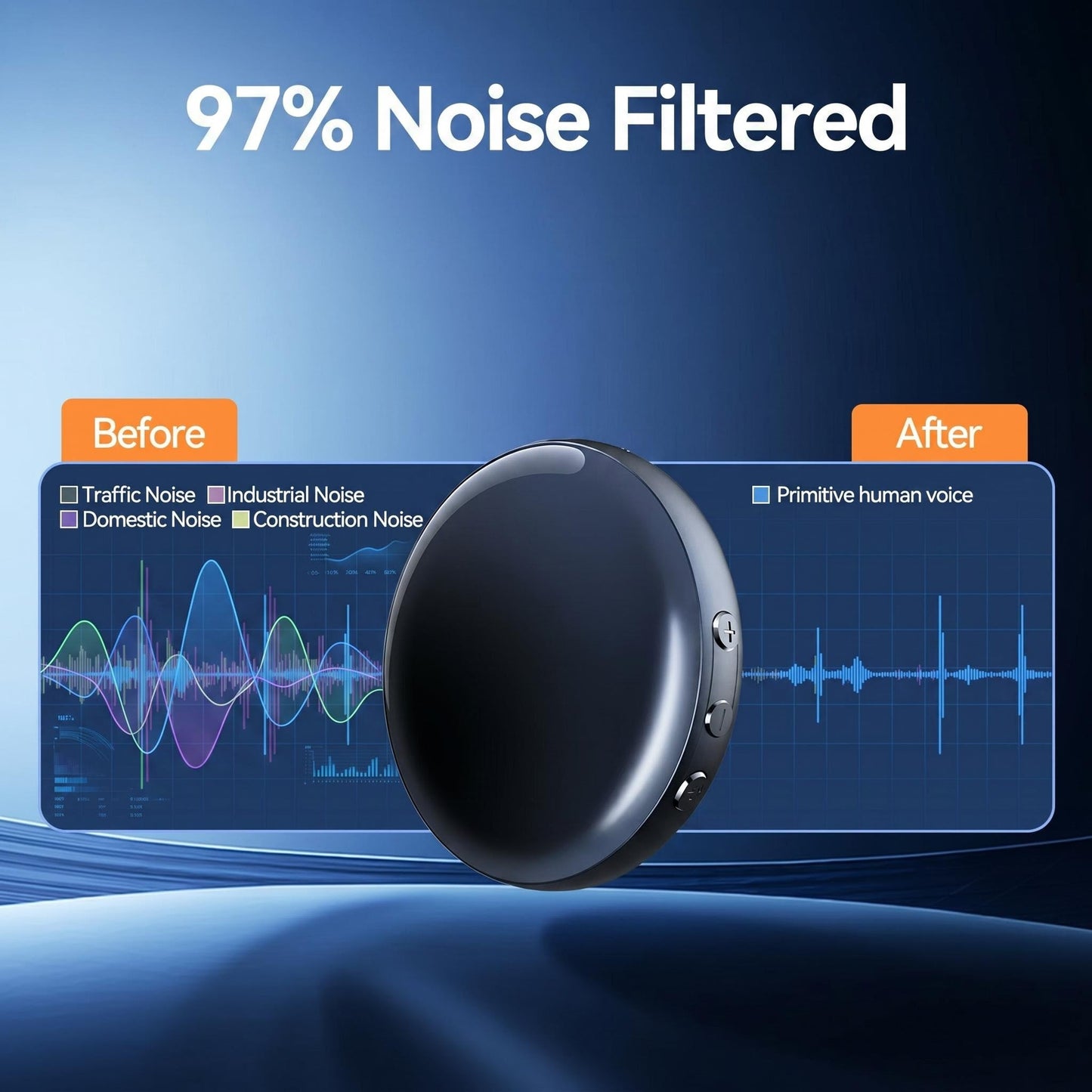 Ultra Magnetic Voice Recorder with HD Noise Reduction