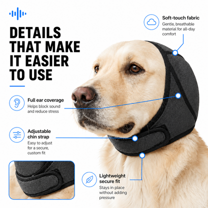 Dog Calming Ear Wrap
