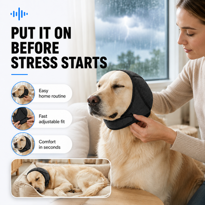 Dog Calming Ear Wrap