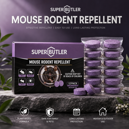 12-Pack Rodent Repellent Balls for Home Kitchen Effective Pest Control Solution