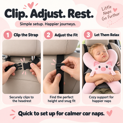 Handmade Kids' Travel Comfort Pillow