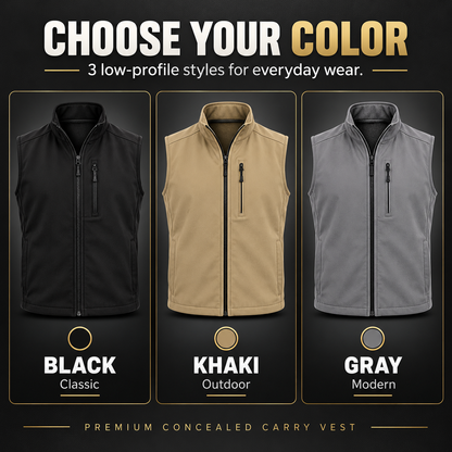 🦺 Premium Concealed Carry Vest ✨ Stay Ready & Keep Essentials Close