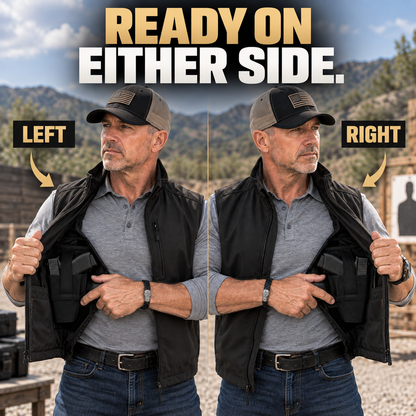 🦺 Premium Concealed Carry Vest ✨ Stay Ready & Keep Essentials Close