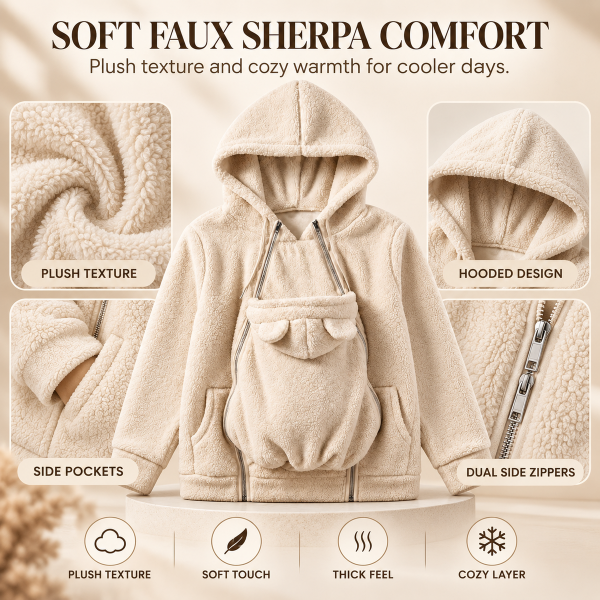 👶 BabyJoey Fleece🛡️ Hypoallergenic & Gentle on Baby Skin