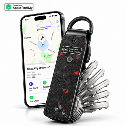 🔑 Find My Smart Key Organizer – Compact Trackable Key Holder