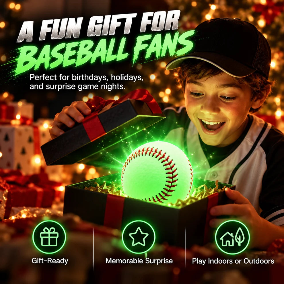 Glow-in-the-Dark LED Baseball
