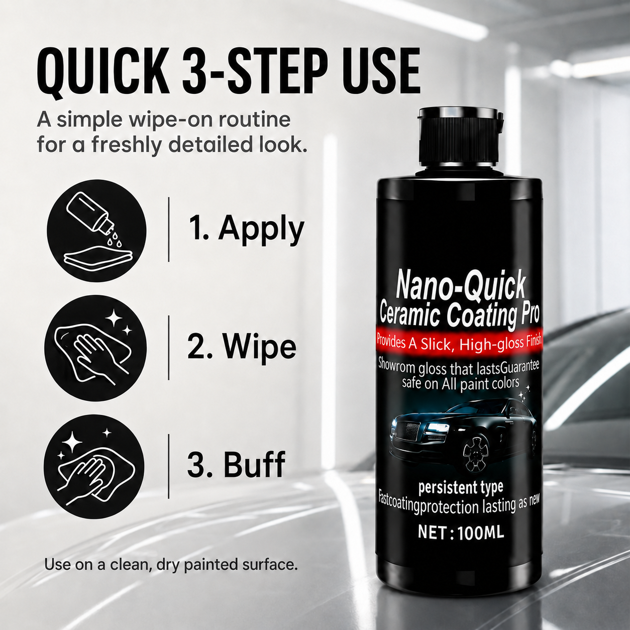 🔥Limited Time 49% Off✨Automotive Nano Ceramic Coating Spray