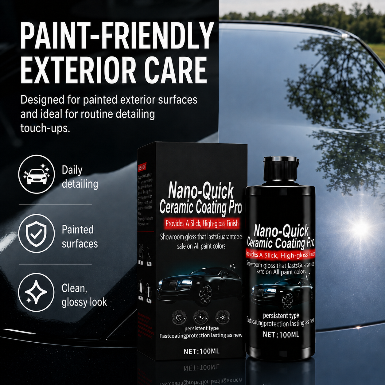 🔥Limited Time 49% Off✨Automotive Nano Ceramic Coating Spray