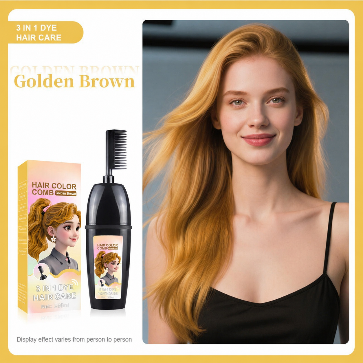 Golden brown