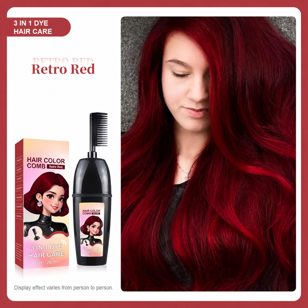 Retro red