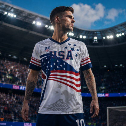 2026 America Soccer Jersey – USA Football Fan Shirt