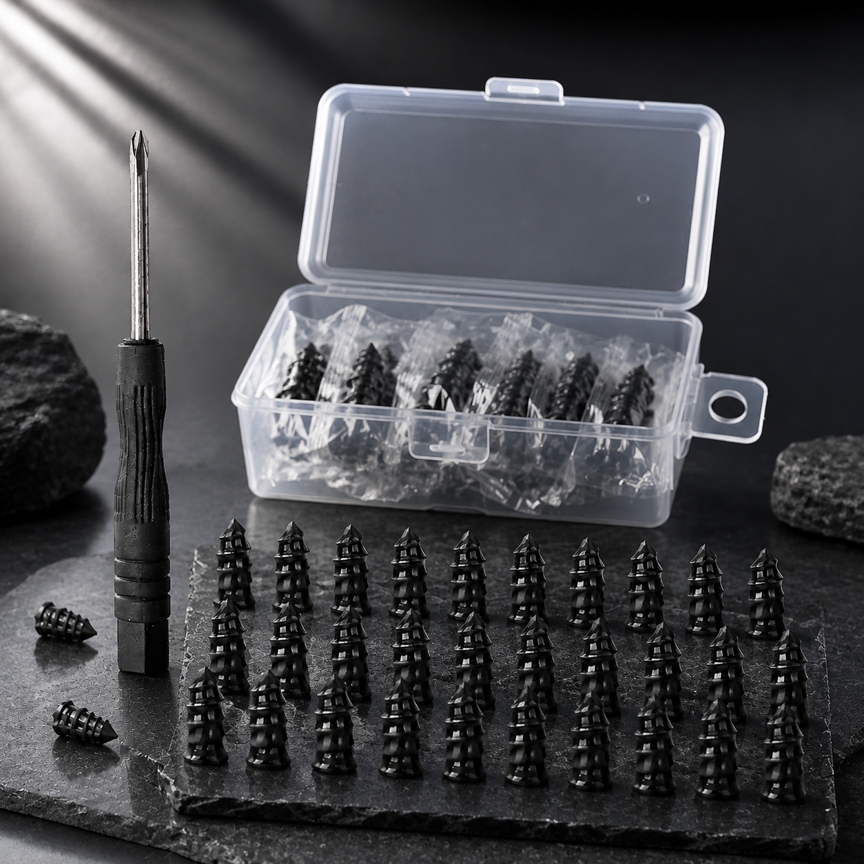 🛠🚗🧰Tire Repair Vacuum Rubber Nails Kit