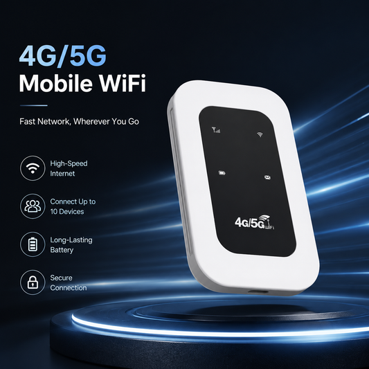 ⚡ [Power on & Use] All-Network Portable WiFi | Free for Life