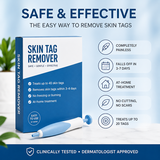 Painless Skin Tag Removal Kit: Safe & Fast Home Skin Tag Remover Set