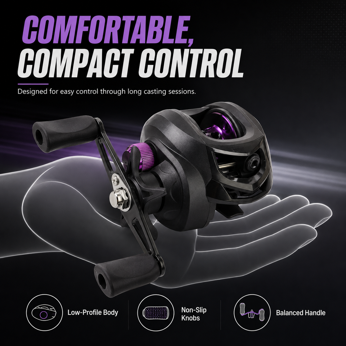Low-Profile Baitcasting Reel