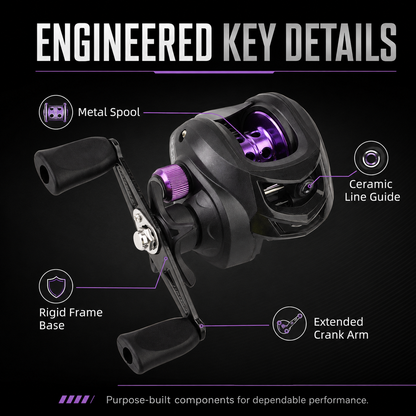 ✨Low-Profile Baitcasting Reel🎣