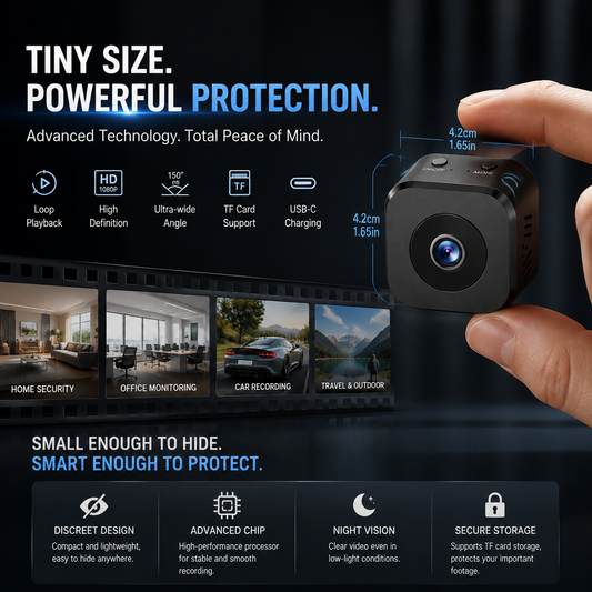 1080P Mini WiFi Security Camera