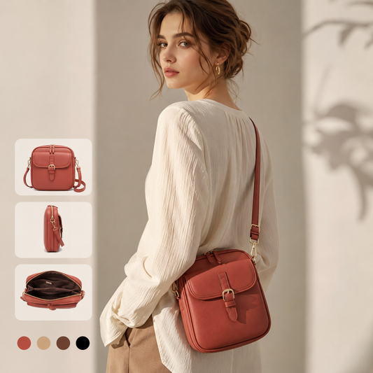 🔥Crossbody Leather RFID Bag