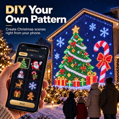 AI DIY LED Pixel String Lights – App-Controlled Custom Light Display