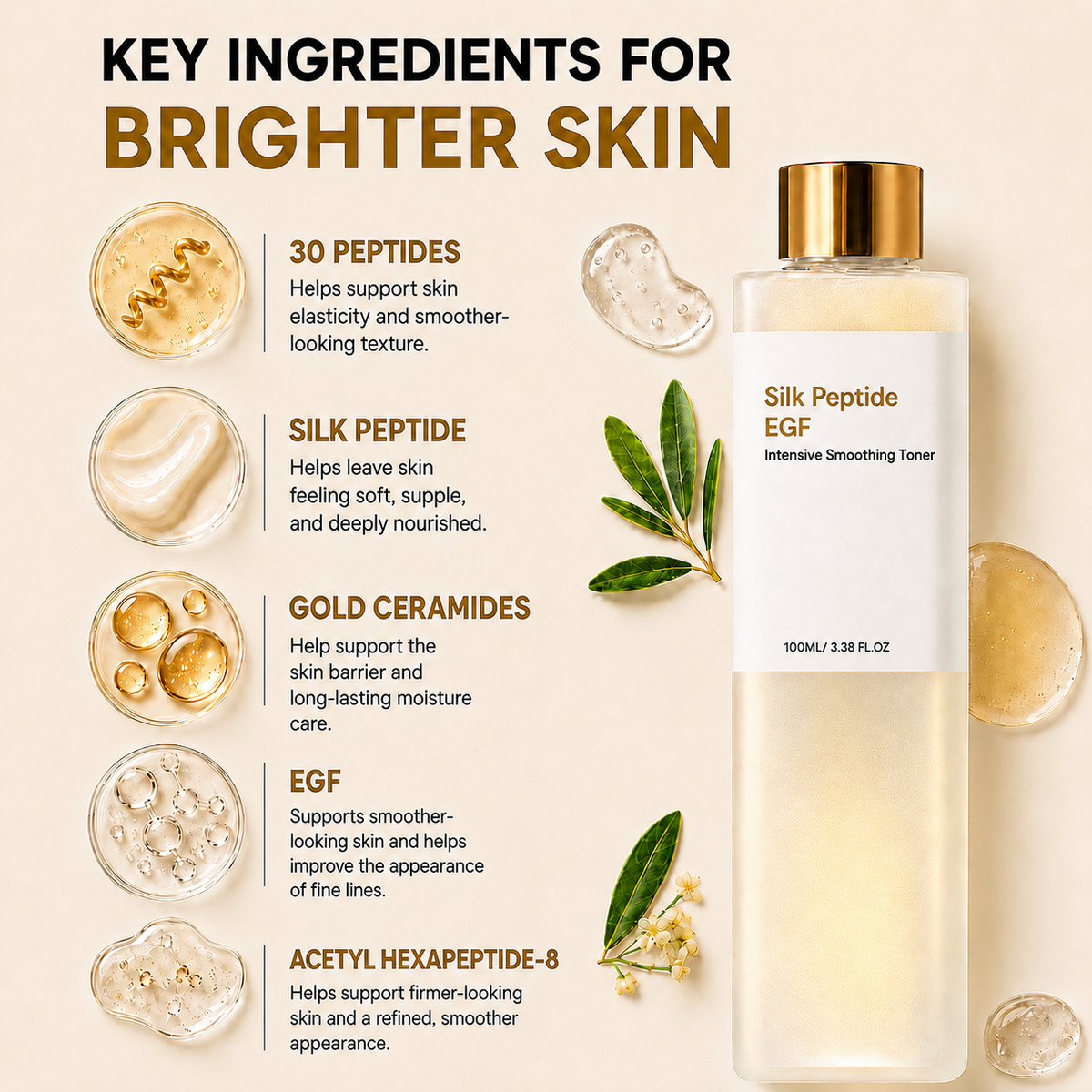 EGF Peptide Firming Toner