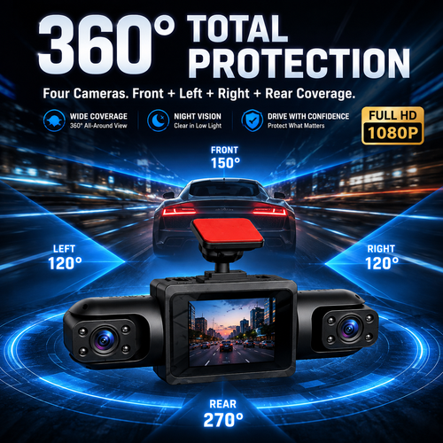 🎁LAST DAY 49% OFF🔥Full View Car Dashcam System