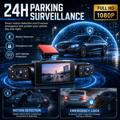 🎁LAST DAY 49% OFF🔥Full View Car Dashcam System