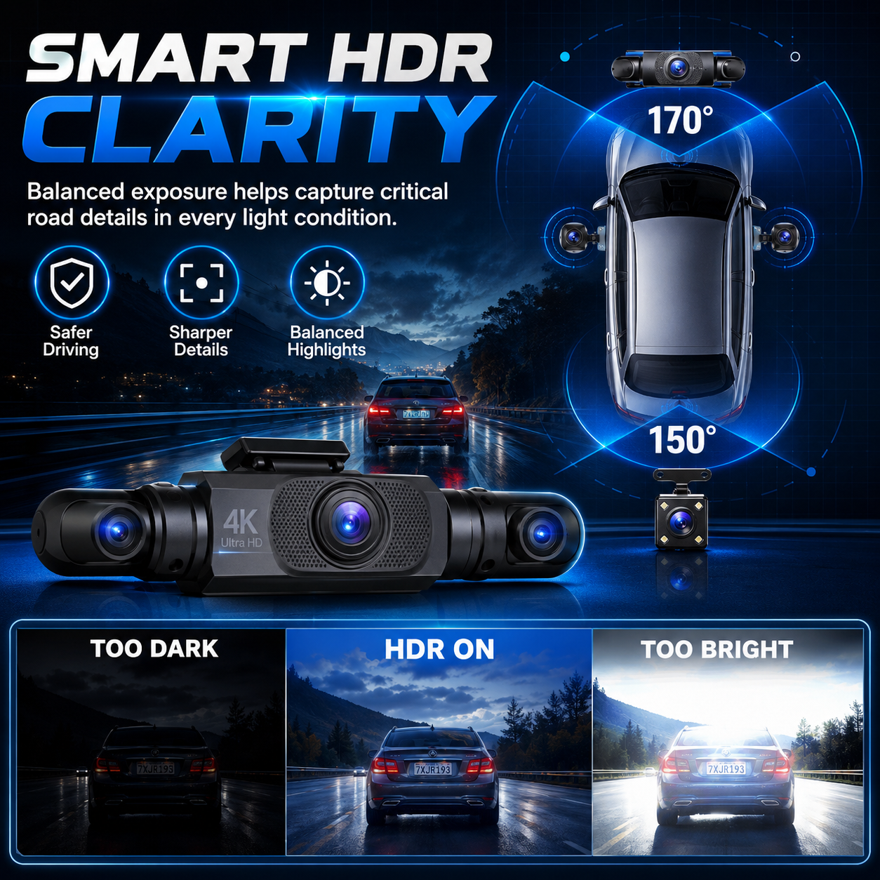 🎁LAST DAY 49% OFF🔥Full View Car Dashcam System
