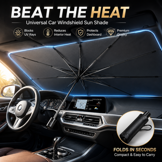 🔥SUMMER HOT SALE-🚗Universal Portable Car Windshield Sunshade