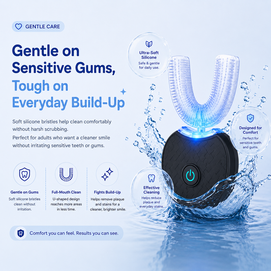 U-Shaped Electric Toothbrush