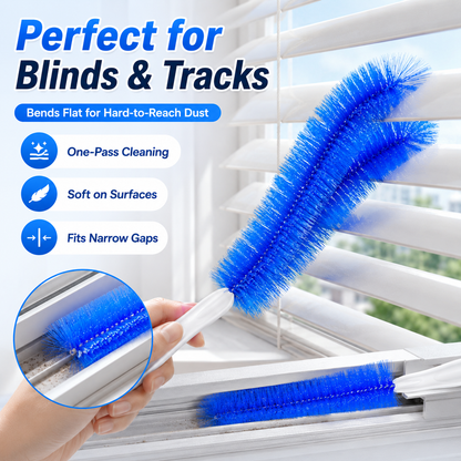 ✨Flexible Dust Cleaning Brush – Bendable, Reusable & Multi-Surface