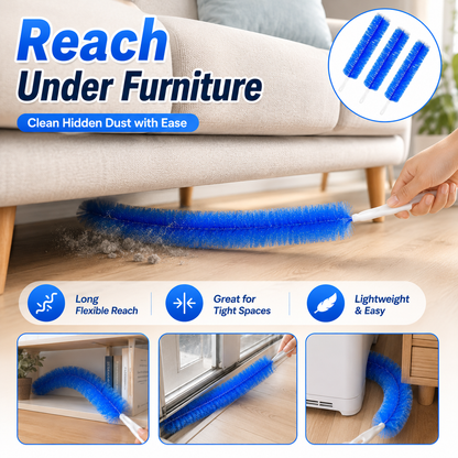 ✨Flexible Dust Cleaning Brush – Bendable, Reusable & Multi-Surface