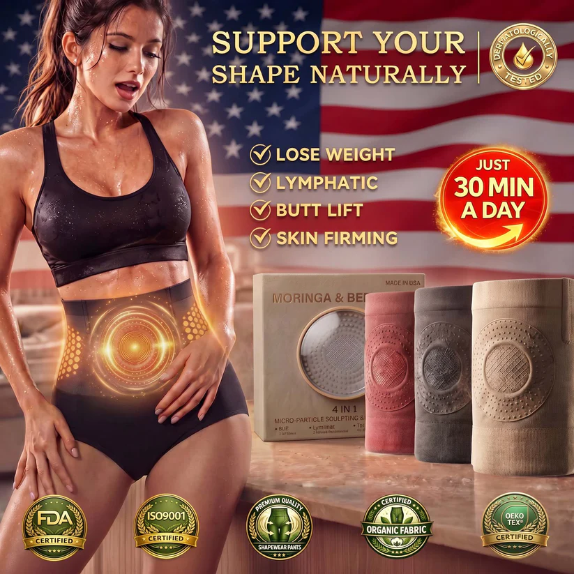 Official Brand Store|2026 4-in-1 Moringa & Berberine Micro-Particle Fat Burning & Shaping Shorts